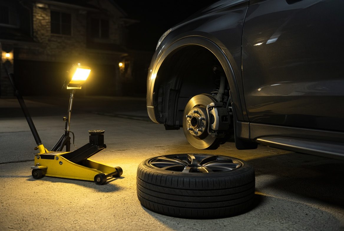 Mobile brake job